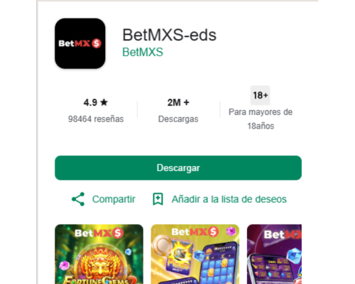 Descargar y usar BetMXS: App, APK y PWA EDS